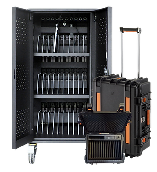 TOUGH mobile laptop and tablet charging cart
