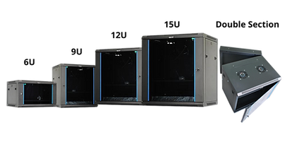TOUGH wall mounted network cabinets from 6U to 15U
