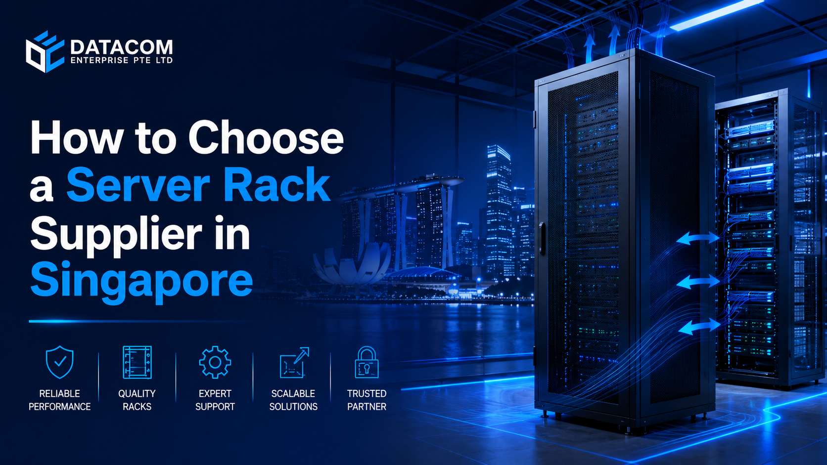 How to choose a server rack supplier in Singapore for business IT environments